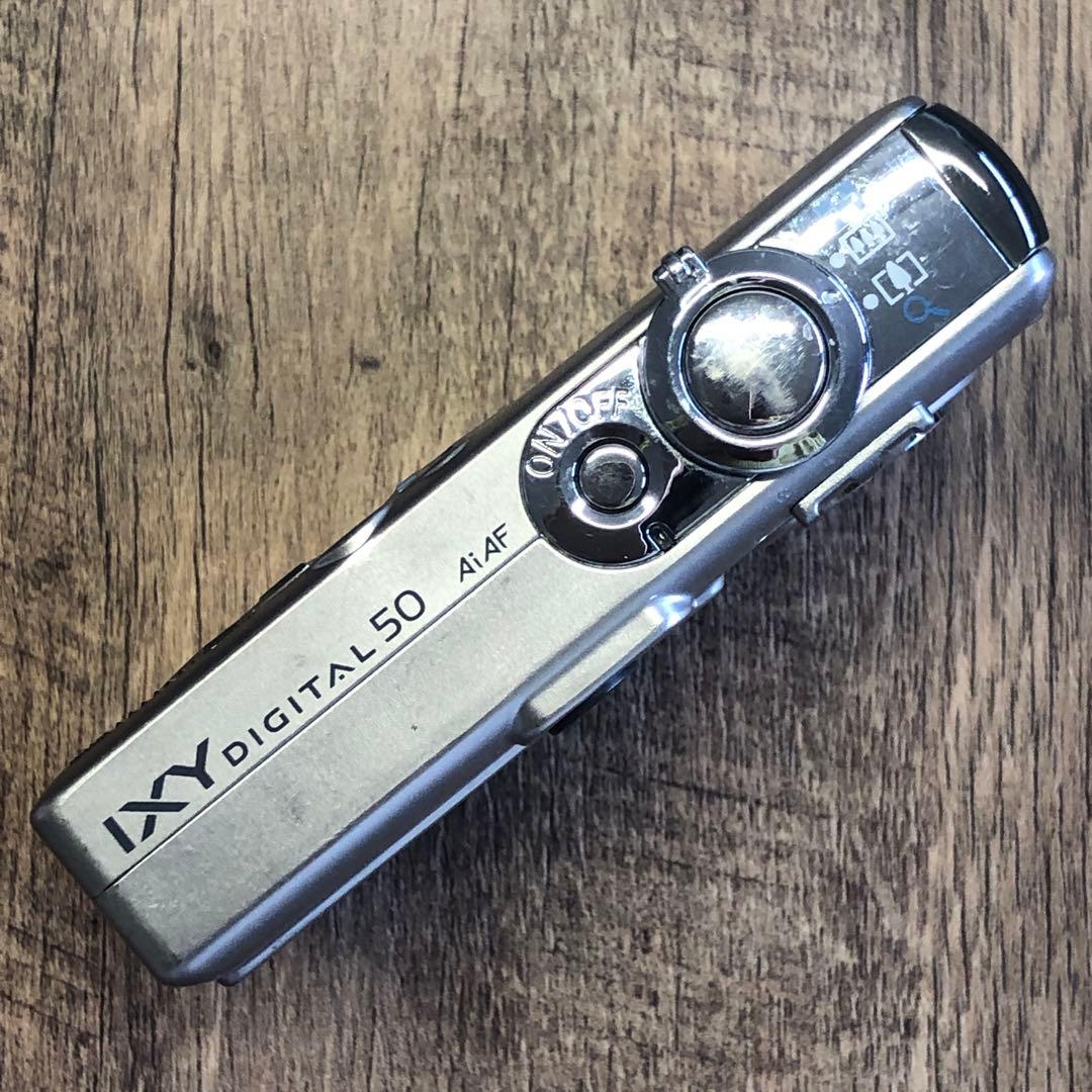 動作確認済 Canon IXY DIGITAL50 シルバー