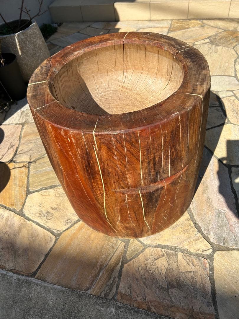 Big papi　餅つき用木製臼