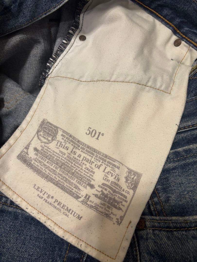 Levi’s 501(R) ORIGINALDARKINDIGO W34 L30
