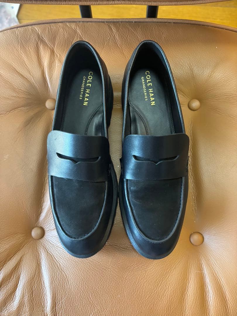 Cole Haan ブラックローファー 36 美品
