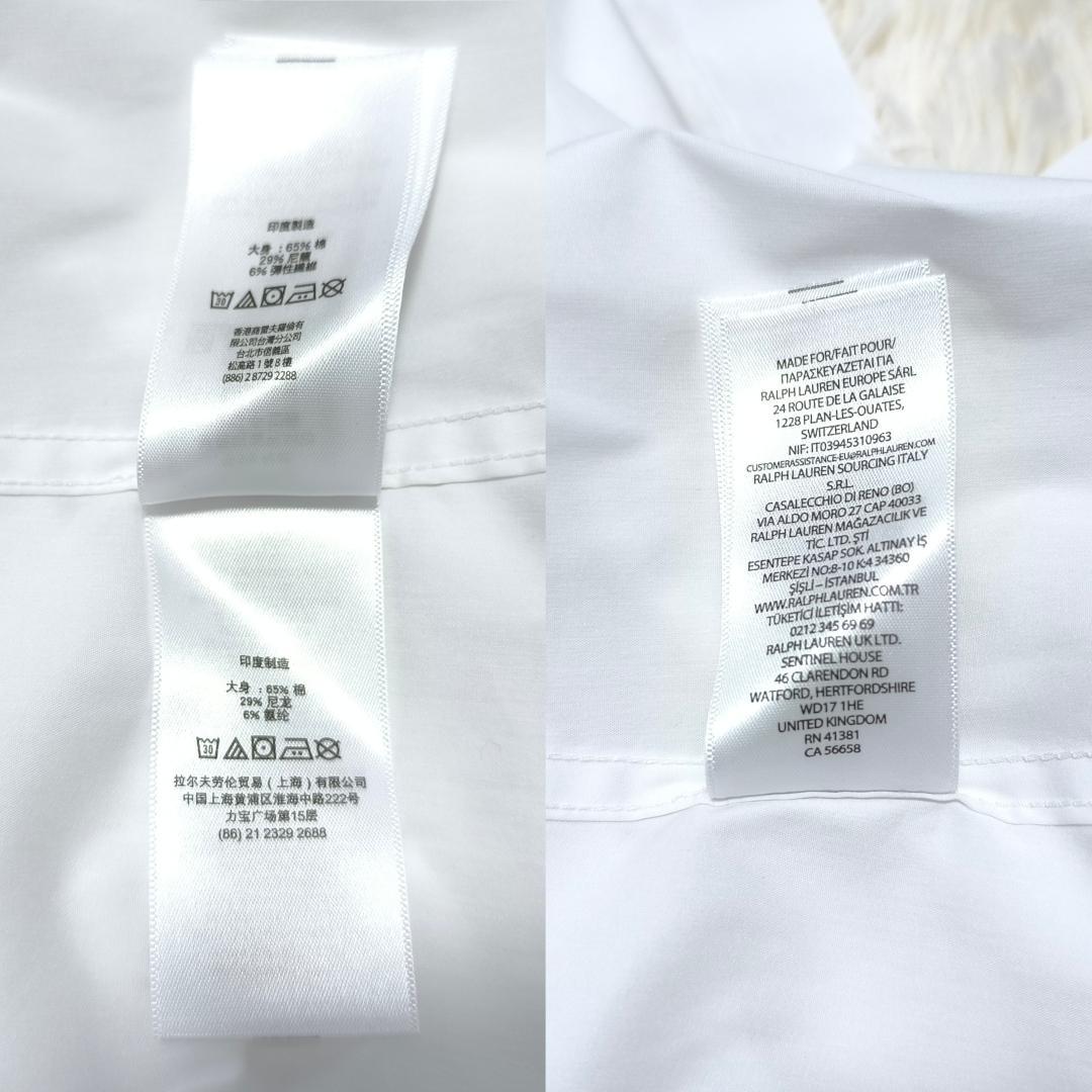 25年モデル 未使用タグ付き ローレンラルフローレン シャツ ブラウス M