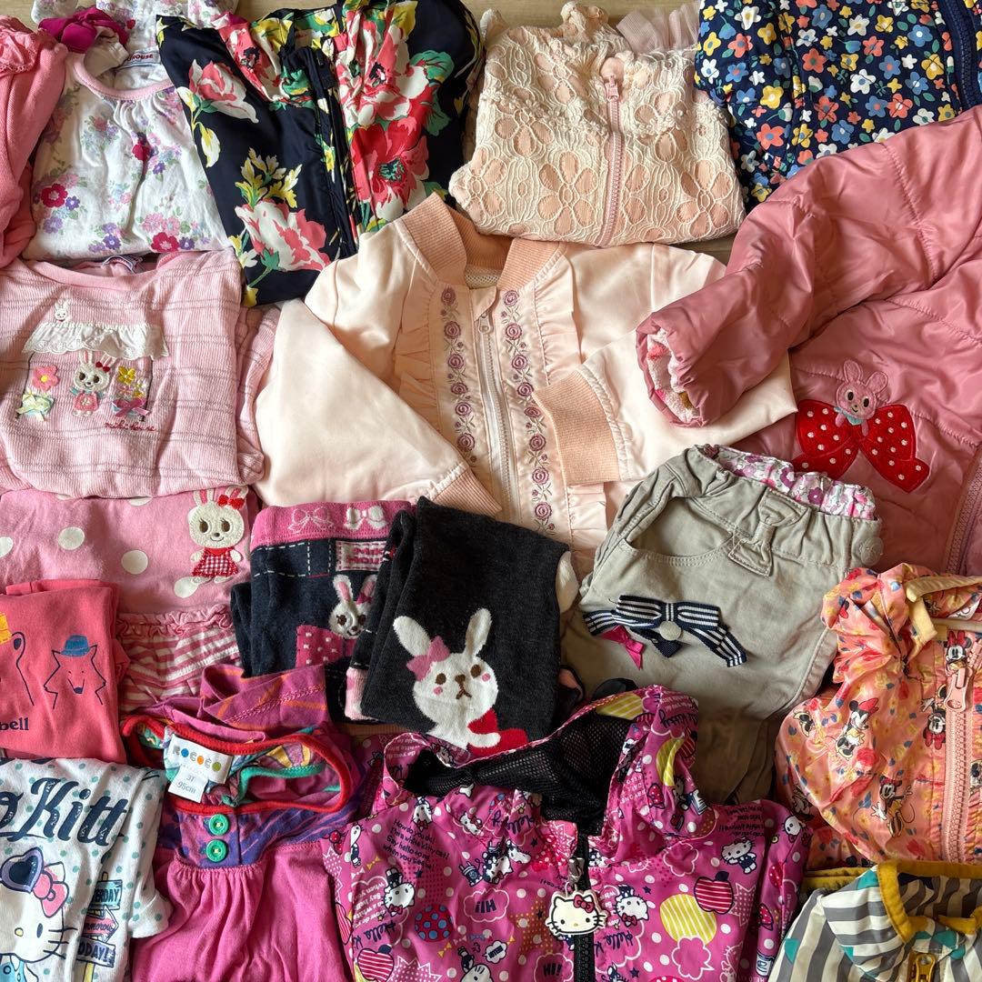女の子　90-100センチ　ミキハウスまとめ売り