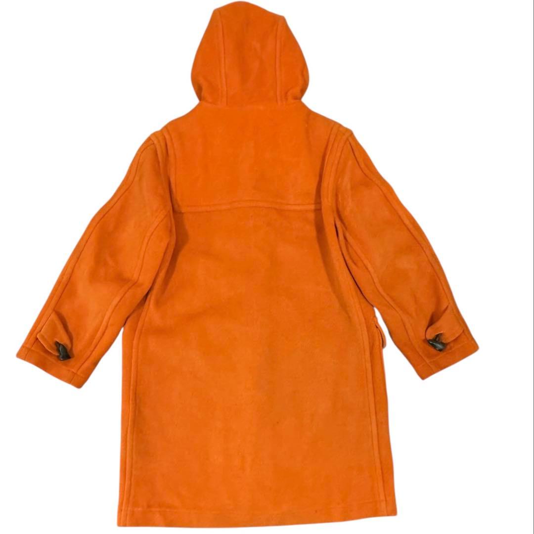 90s グレンフェル 別注 ダッフルコート オレンジ 36 Moorbrook