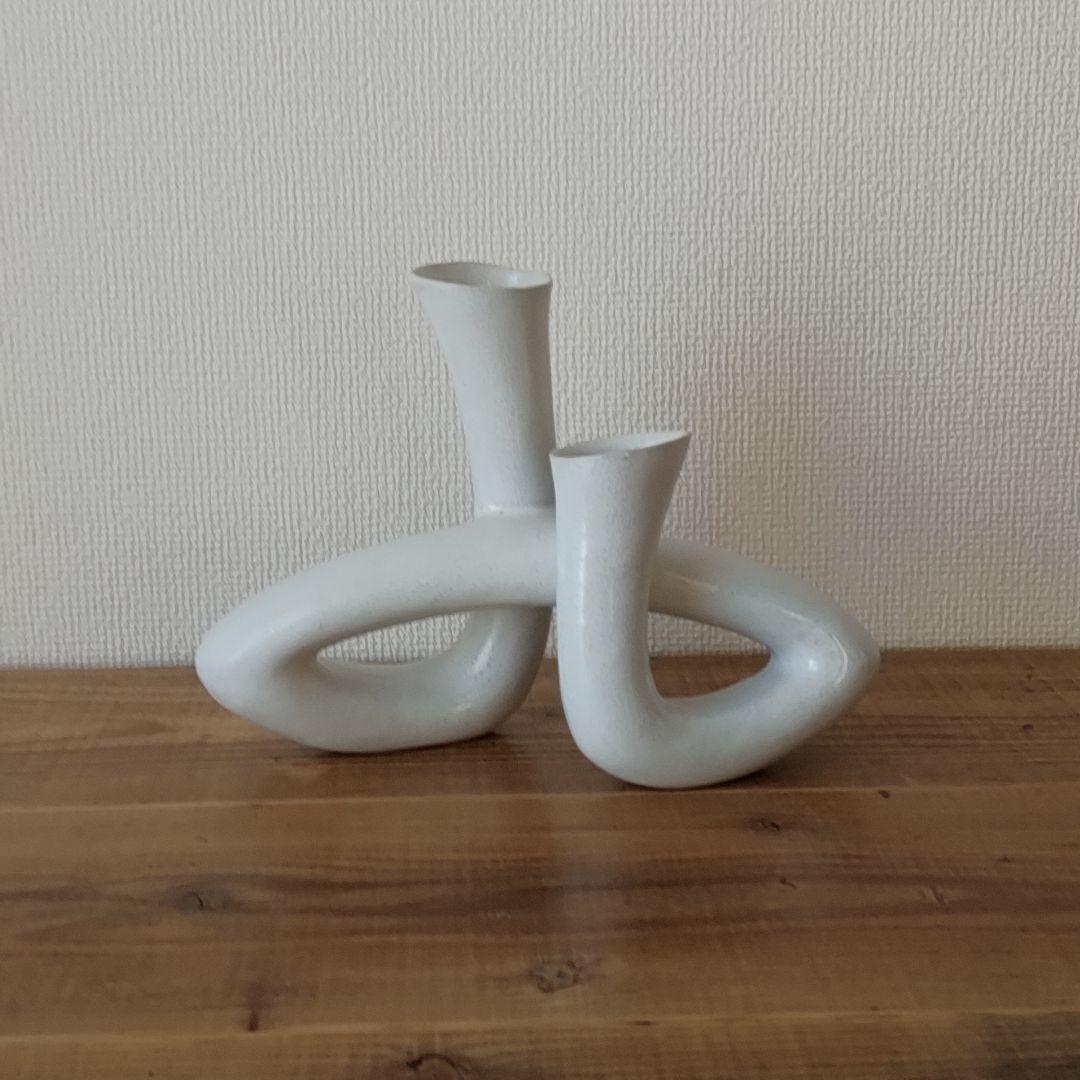 フラワーベース 置物 ヴィンテージ