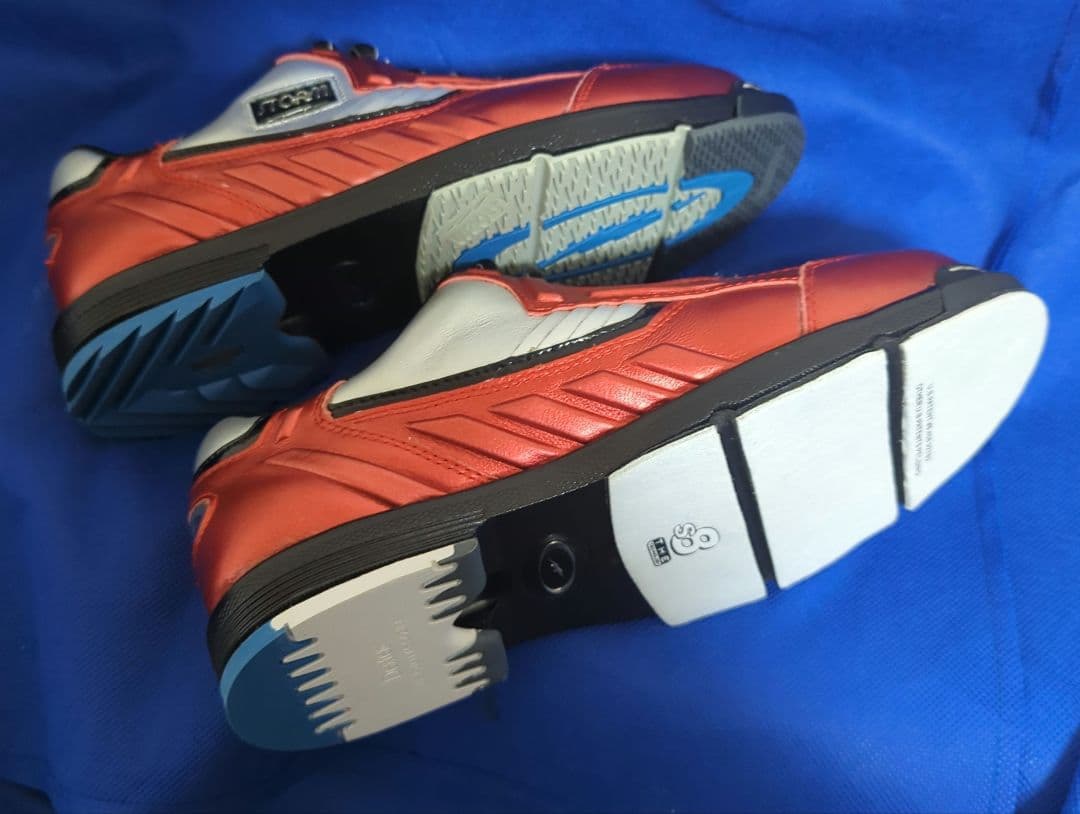 ストームSP3 ボウリングシューズ メタリックレッド サイズ25㌢ 左右兼用