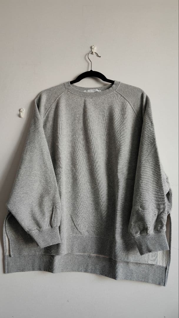 フレームワーク　ラグランポンチョスウェット グレー　　　　 13-5