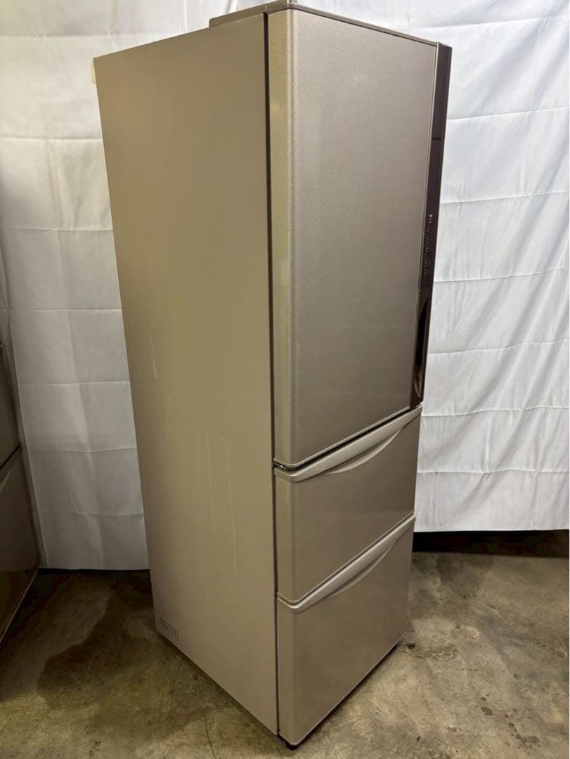 日立 3ドア冷蔵庫 R-K320GVL 2017年製315L 左開き