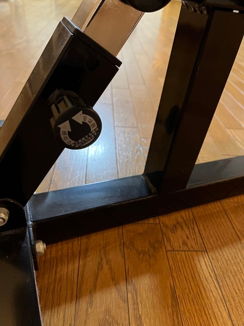 【引き取り専用】トレーニングベンチ 黒　セット