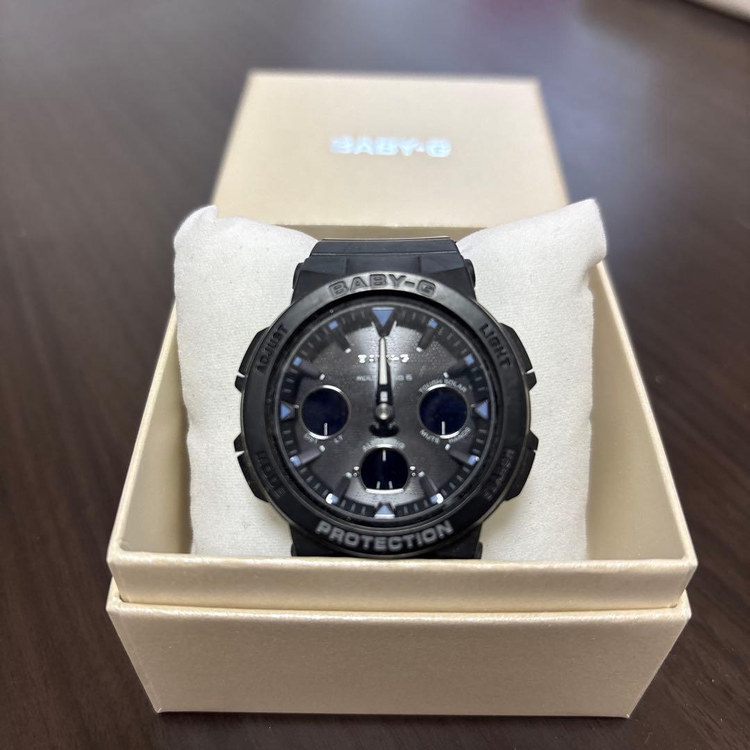 BABY-G CASIO腕時計 電波ソーラーBGA-2500-1AJF ブラック