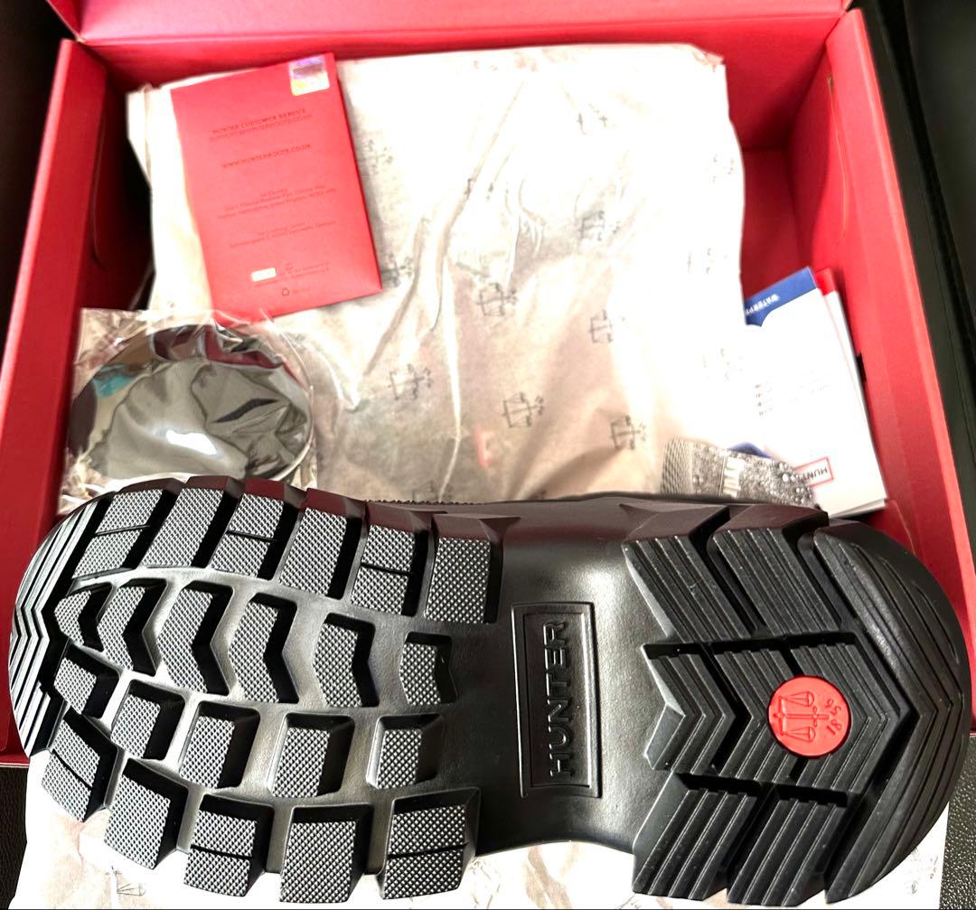 新品大特価HUNTER スノーブーツ ショート (24cm) 防水防寒