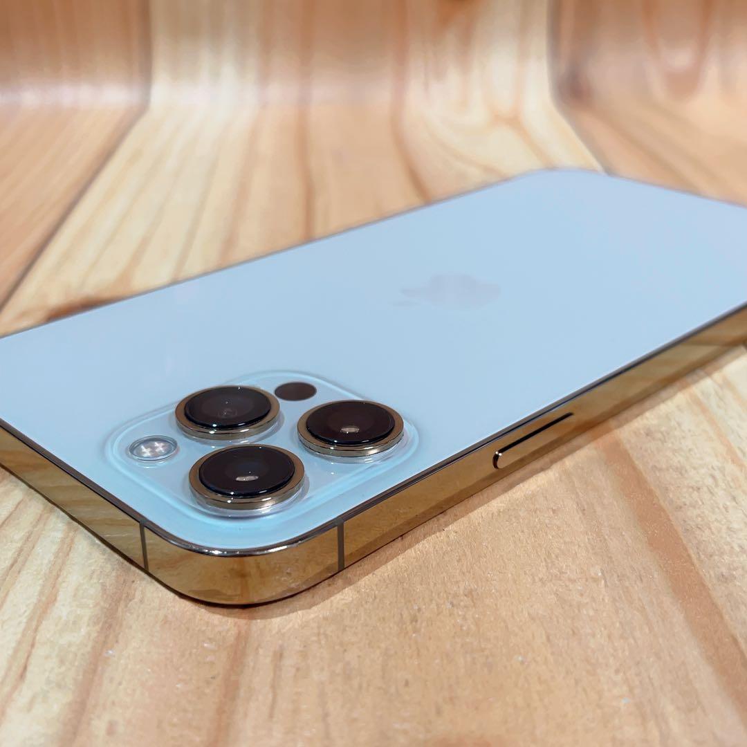 SIMフリー 本体 iPhone 12ProMax 256GB ゴールド 596