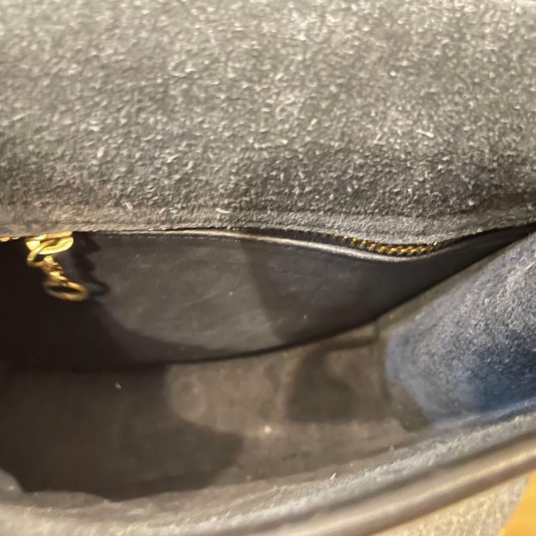 オールドコーチ　ショルダーバッグ　ターンロック　ブラック