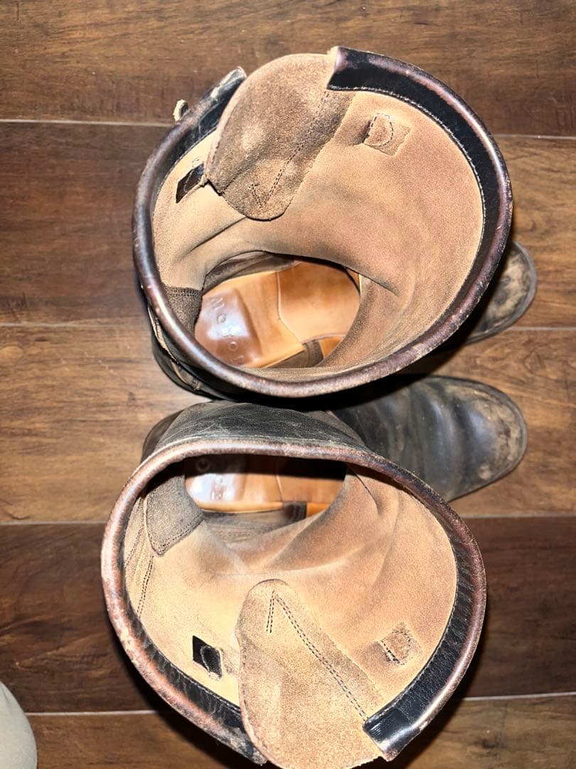 MOTO Motor 茶芯 レザーブーツ 1003ブーツ エンジニア