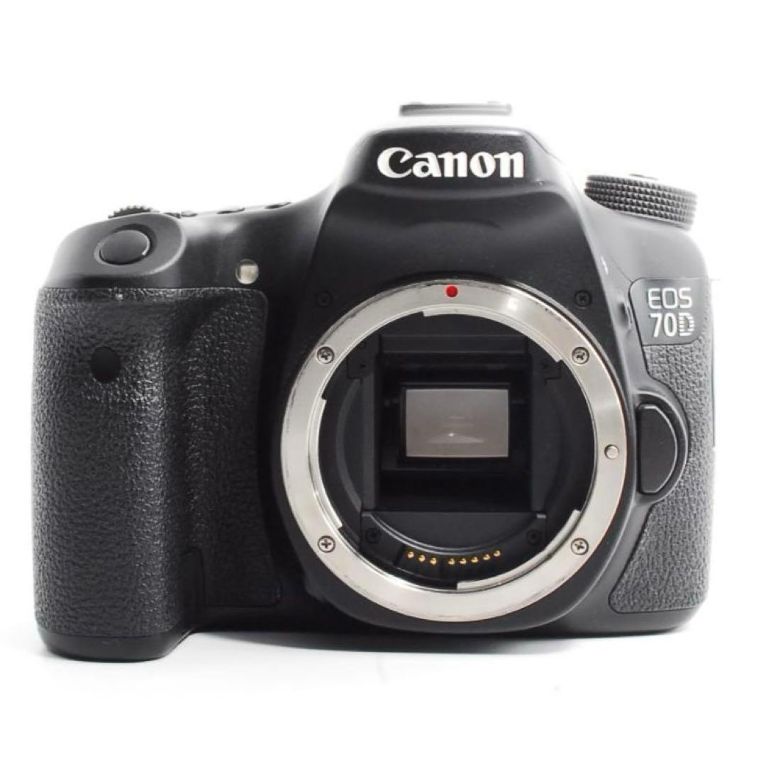 Canon EOS 70D✨一眼レフカメラ スマホ転送 Wi-Fi ショット数少