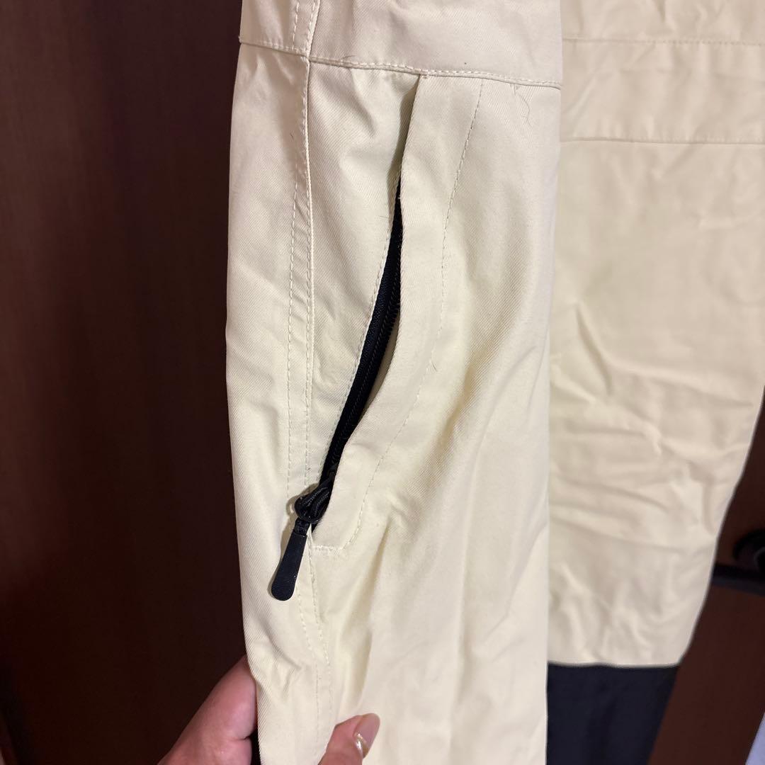 WILLOW イエロー　スノボ　ビブパンツ