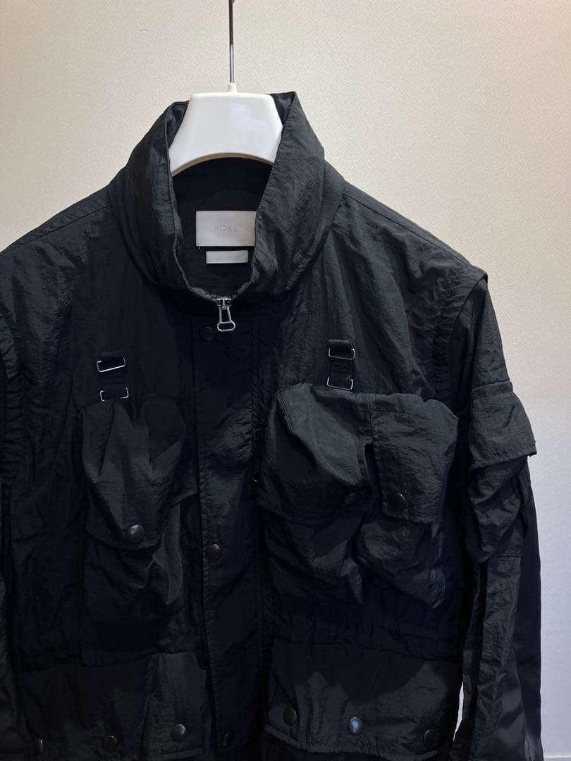 YOKE NYLON マルチポケット 2way ナイロン ジャケット