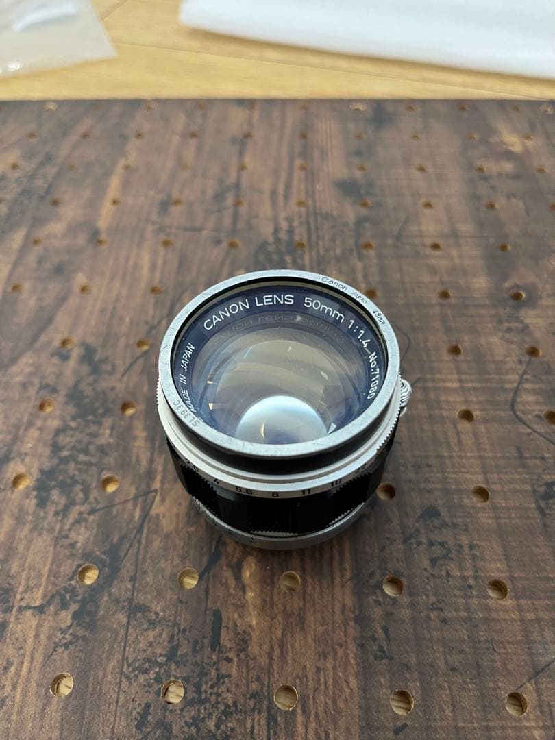 CANON Model 7 ブラック レンズセット(50mm 1:1.4)