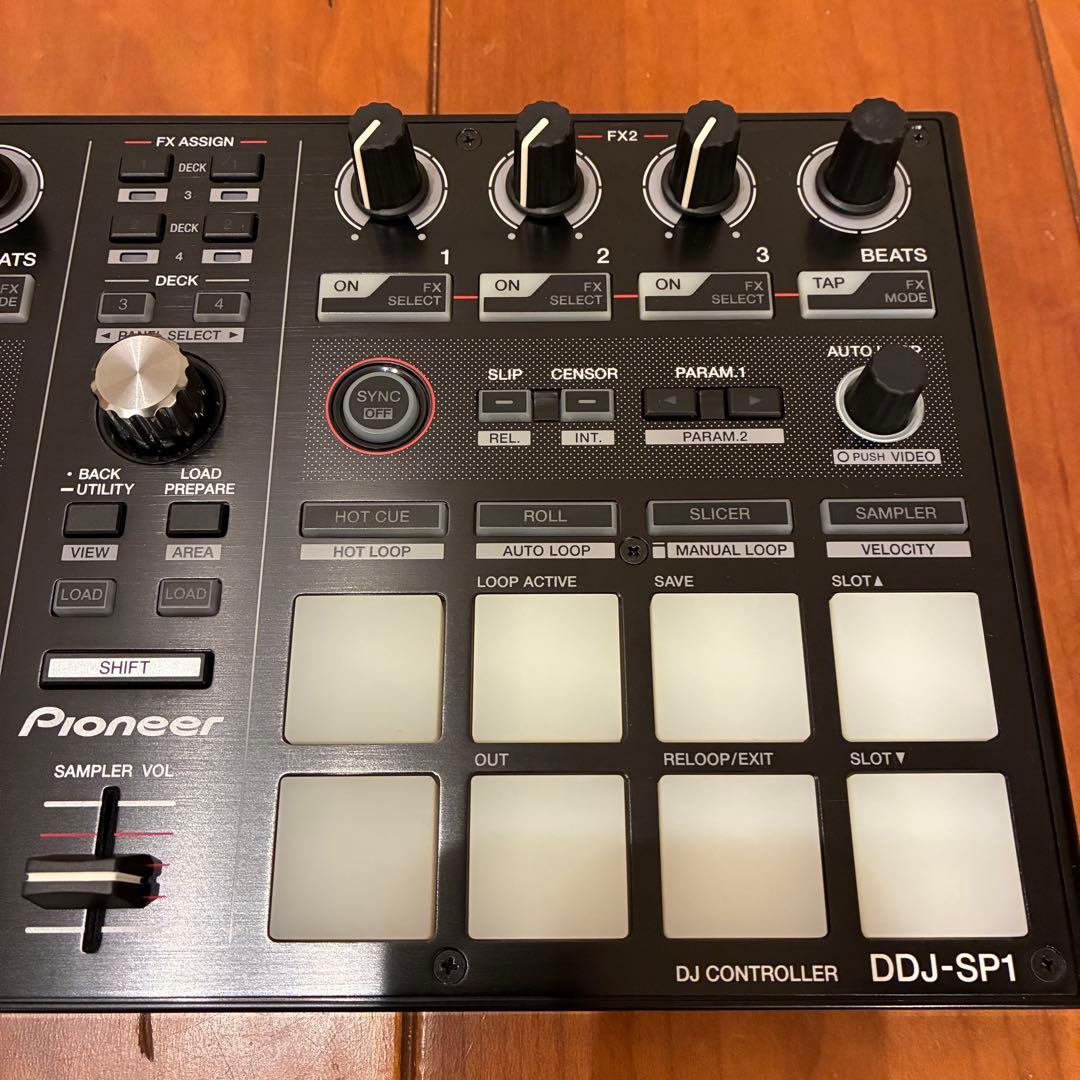 美品★Pioneer DDJ-SP1 DJコントローラー　デッキセーバー付
