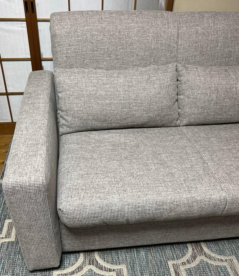 ソファベッド　ML セミダブル　大塚家具　グレー