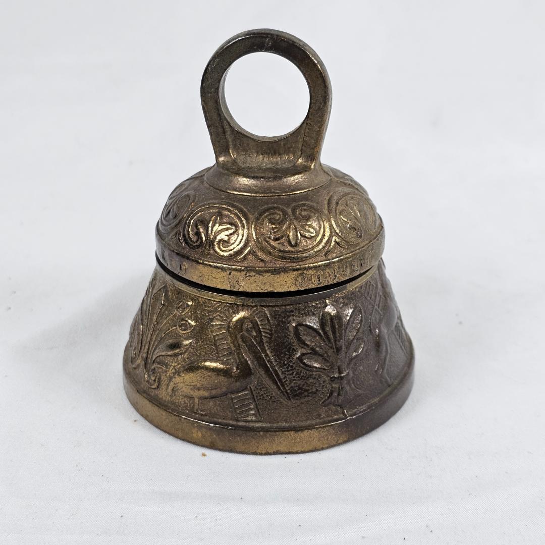 希少 ルーピング 8日間巻き ベル型置時計 スイス製