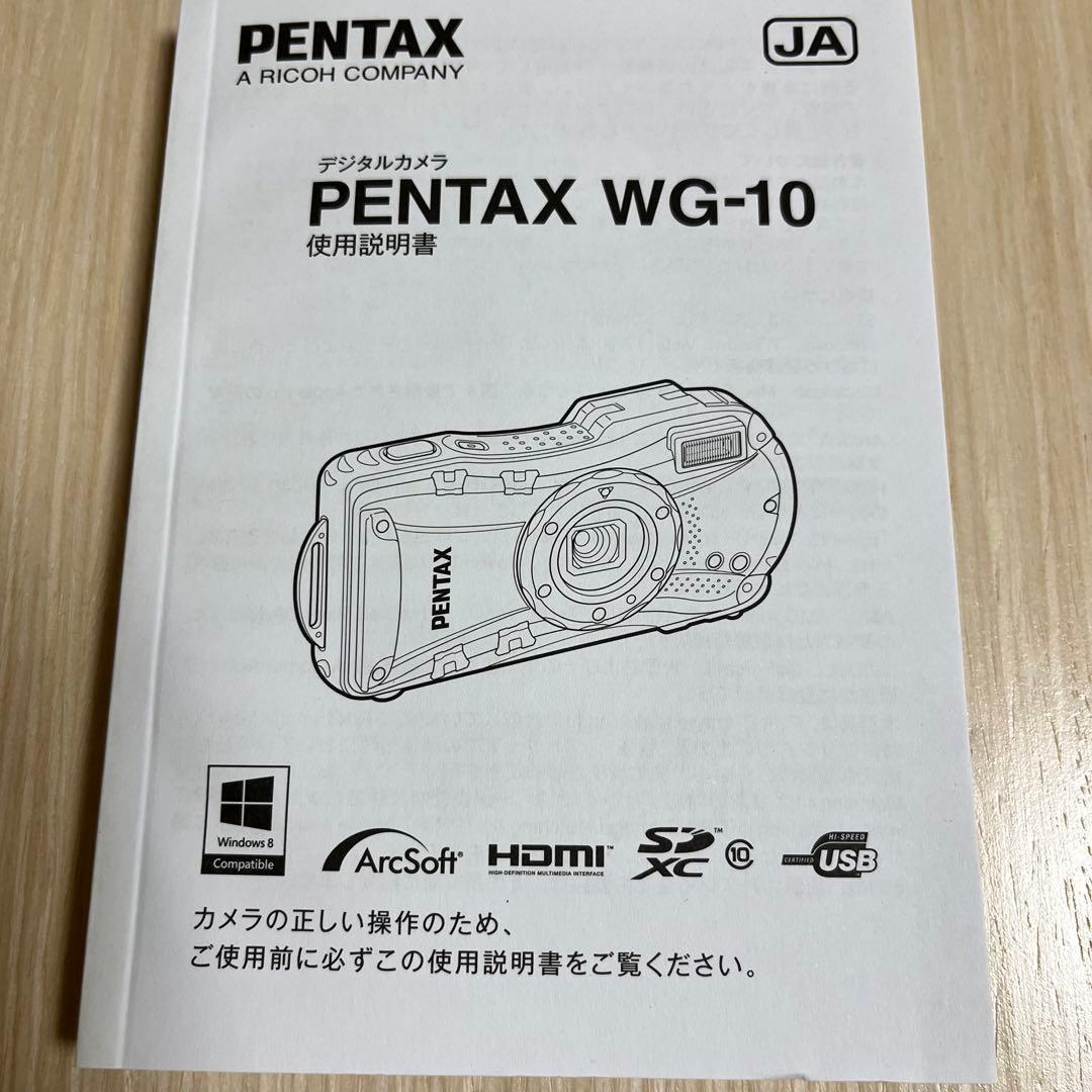 ★新品・未使用★PENTAX WG-10 デジタルカメラ 本格防水10m