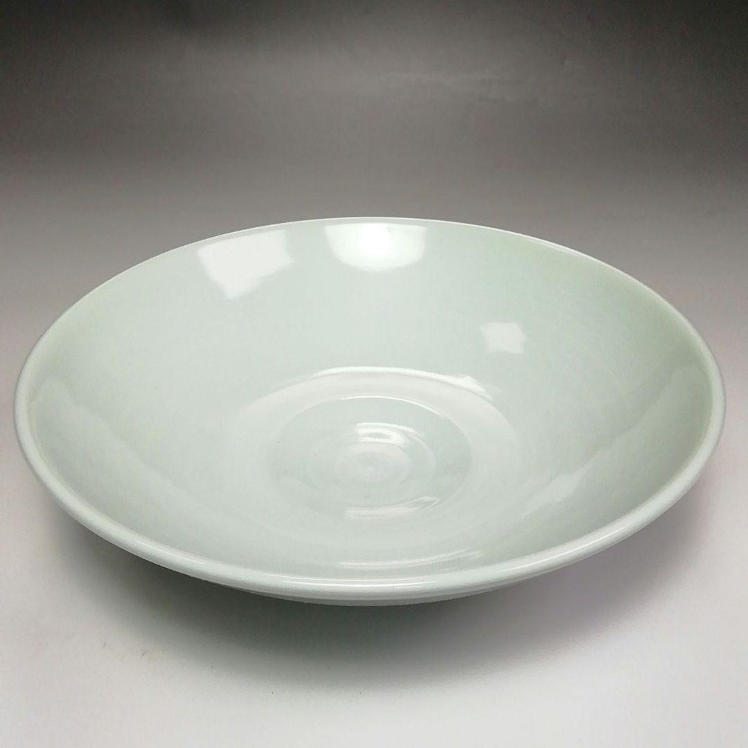 Ｓ５０６　茶碗　『白磁　平茶碗』『伊東慶作』　共箱　抹茶碗　茶道具