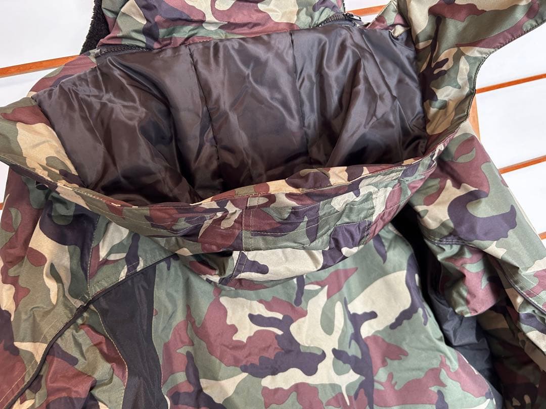 GETT 迷彩フィッシングジャケット・パンツセット LL