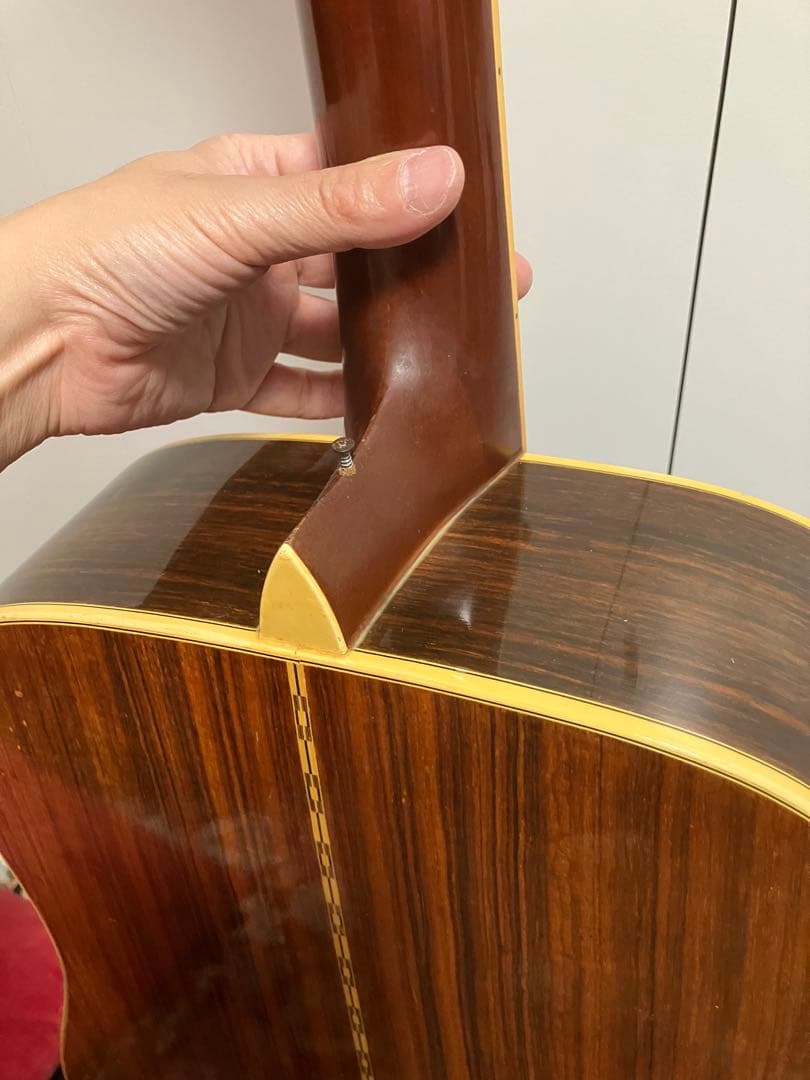 希少Yamaki 140 縦ロゴ アコースティックギター HC付き