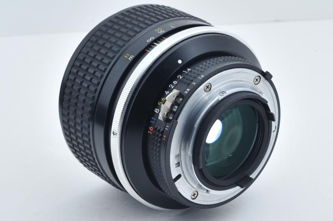 ニコン Nikon NIKKOR 85ｍｍ F1.4 Ai-s ≪油染み無し≫