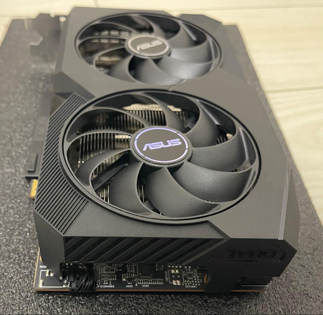 グラフィックボード・グラボ・ビデオカード ASUS Radeon RX7600 DUAL-RX7600-O8G-V2