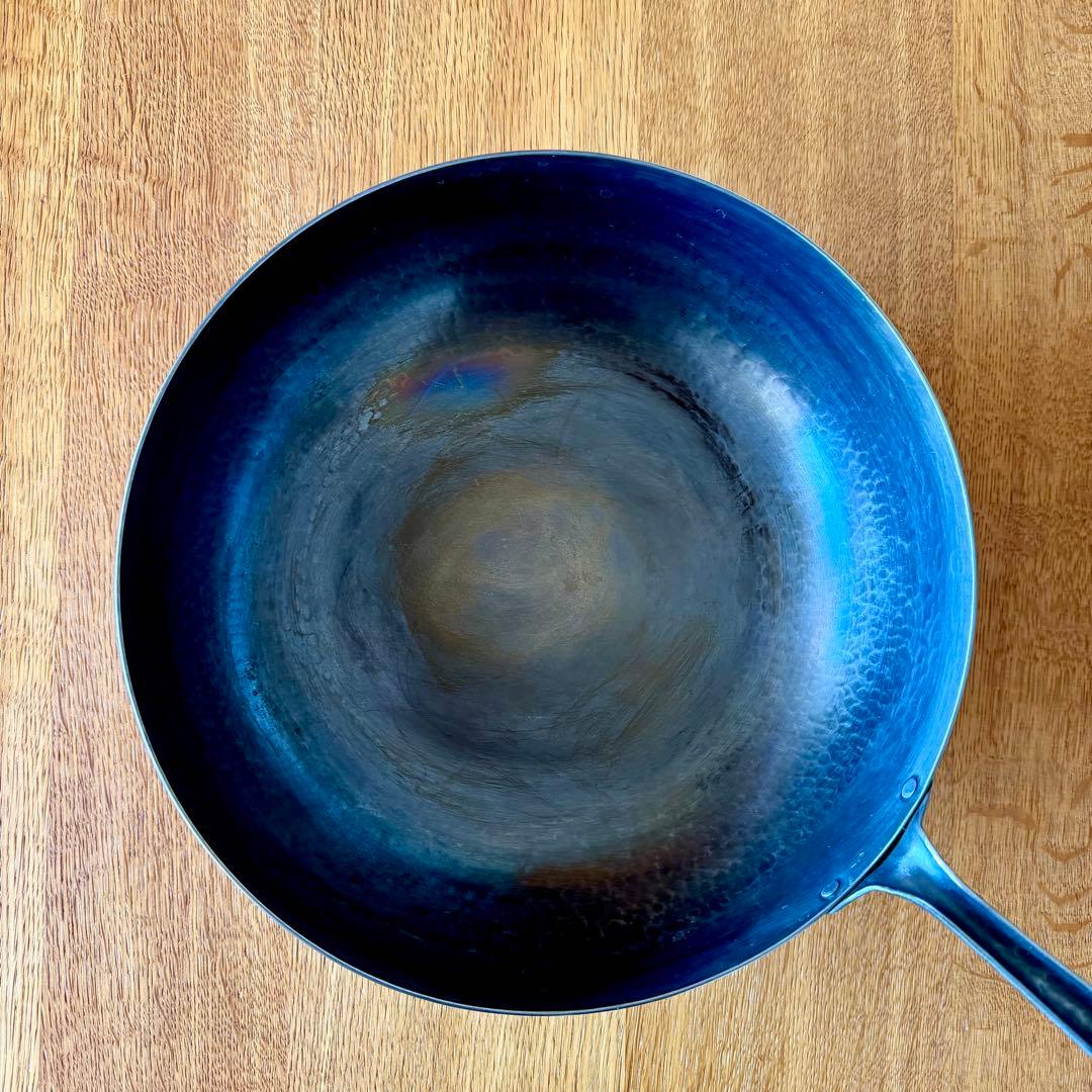 羽生直記さん　フライパン　深型　中華鍋　ウォックパン　打ち出しフライパン