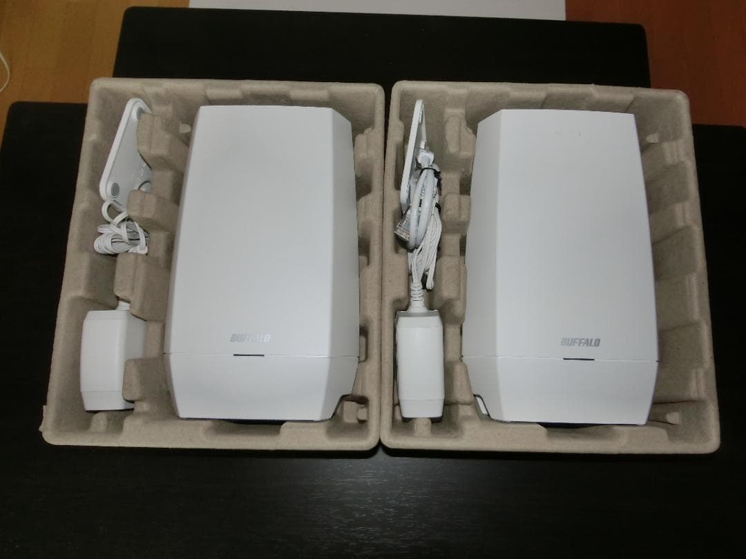 バッファローWi-Fi 6E 11ax6GHz AXE5400メッシュ2個セット