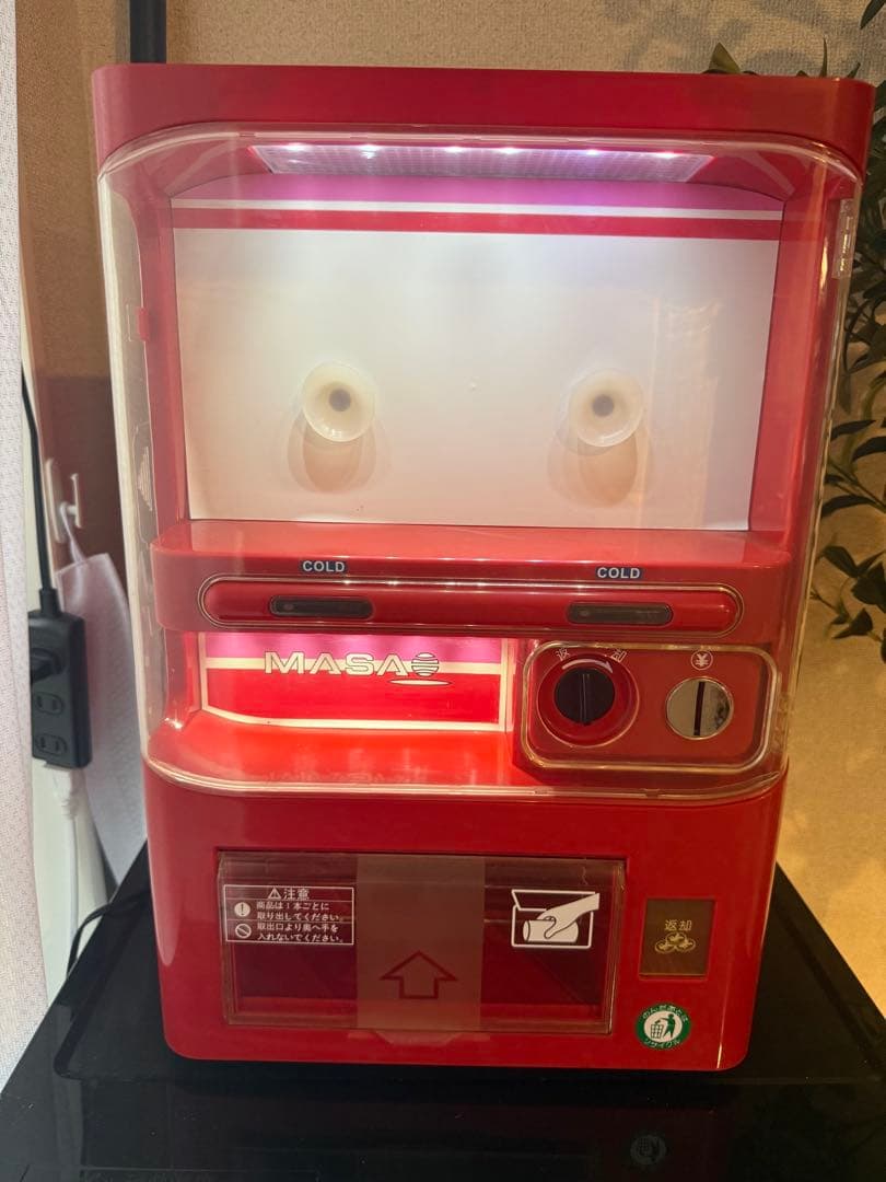 【最終値下げ】マサオコーポレーション 自動販売機型保冷庫(赤) MSO-016R