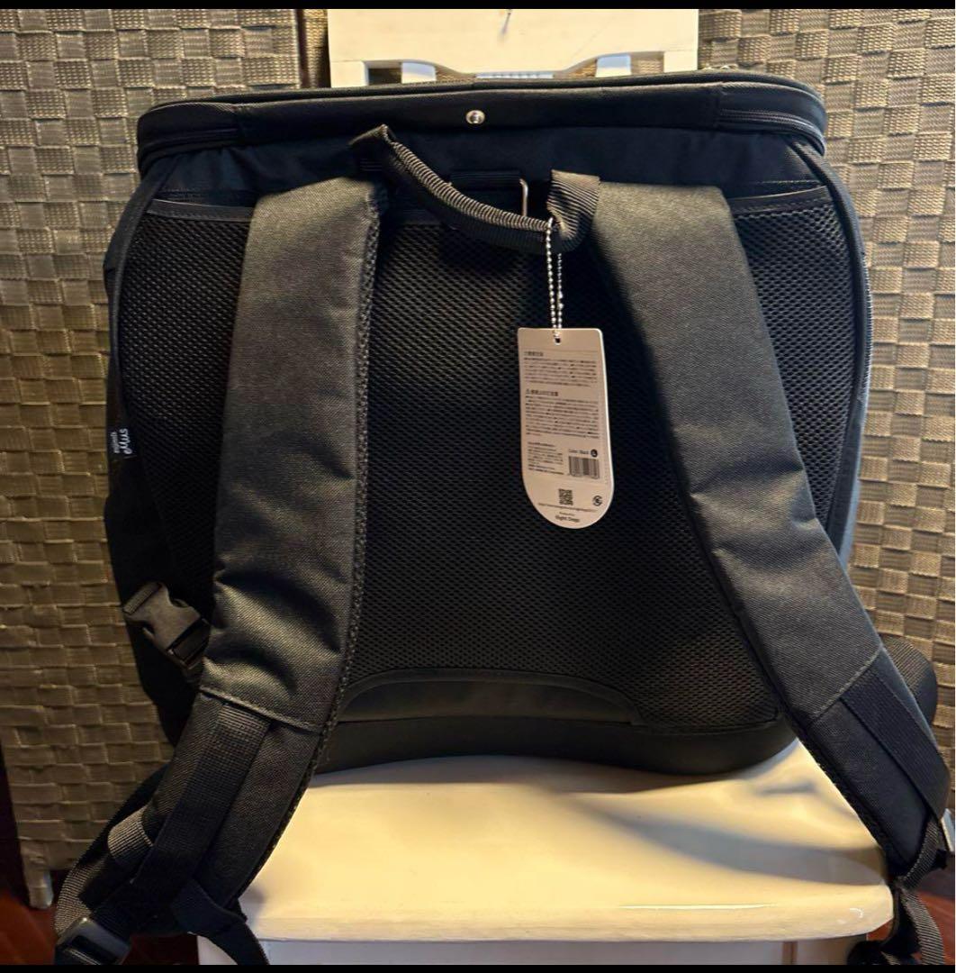 eMus ブラック 犬猫用キャリーバッグ　Lサイズ