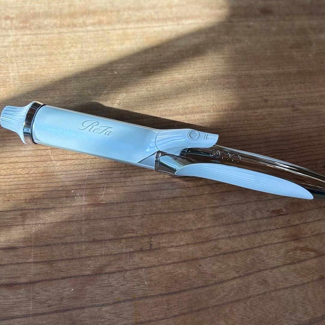 【正規品証明書付き】refa カールアイロン　プロ　38mm　ホワイト