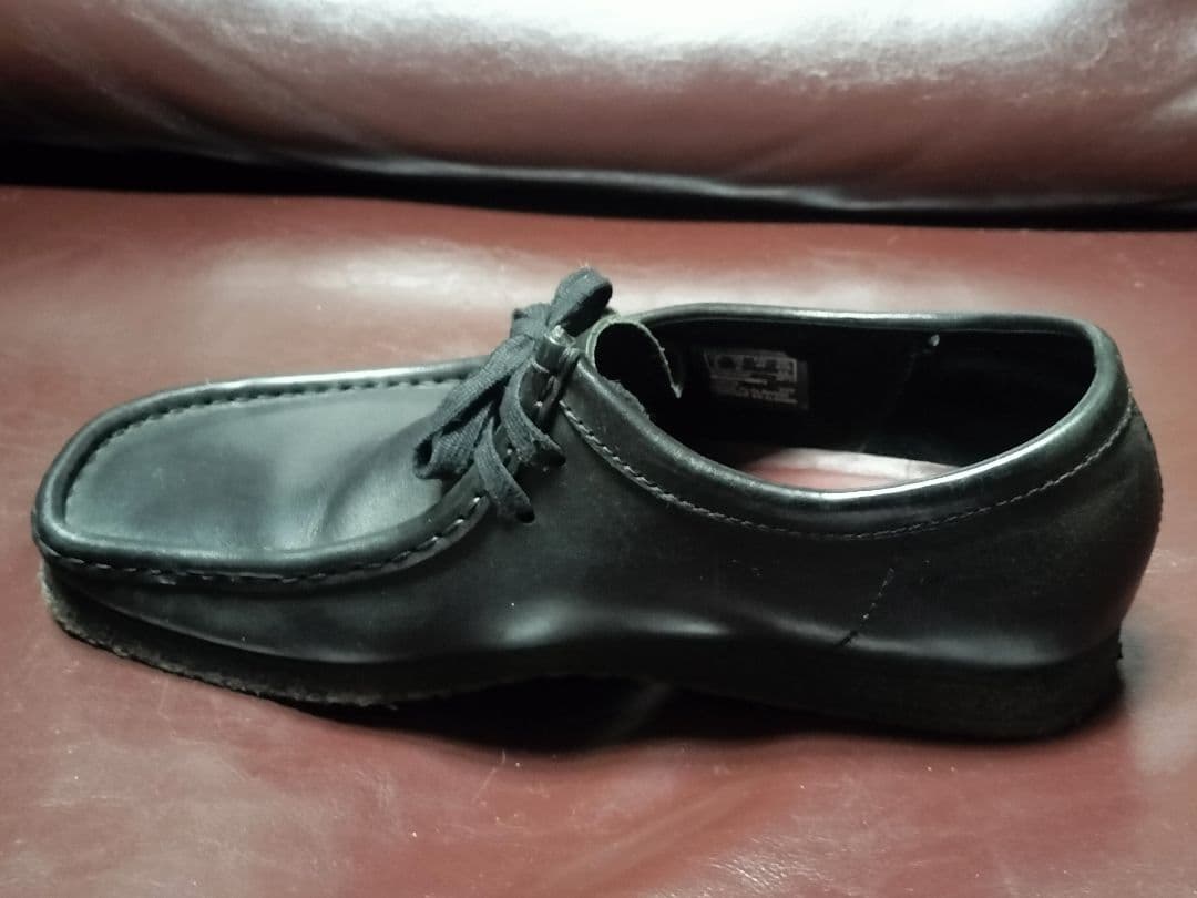 Clarks ワラビー ブラック43 27cm