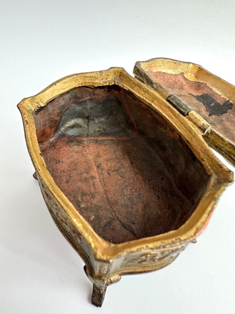 アンティーク　ジュエリーボックス　フランス蚤の市