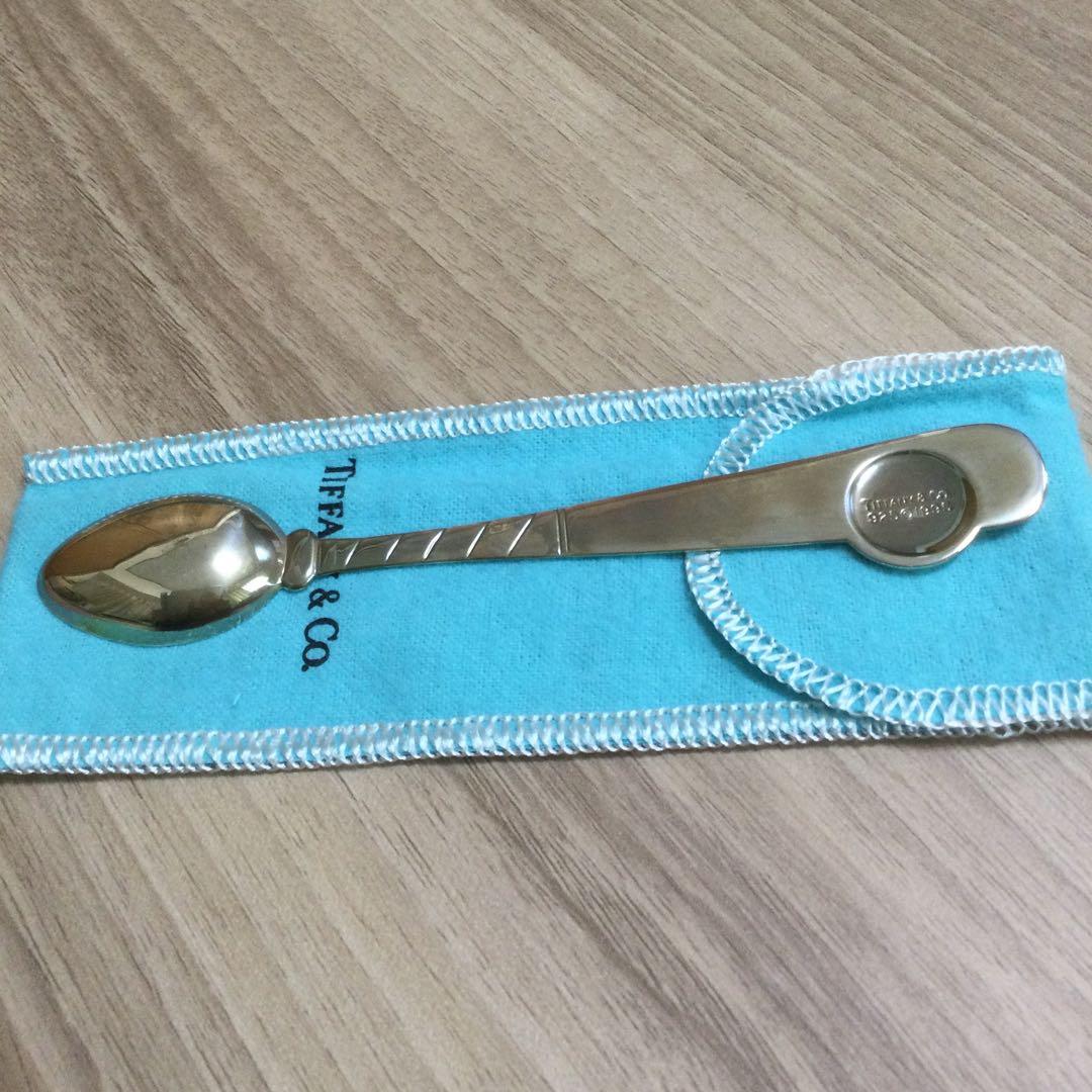 ティファニー ベビースプーン 野球ボール 銀925