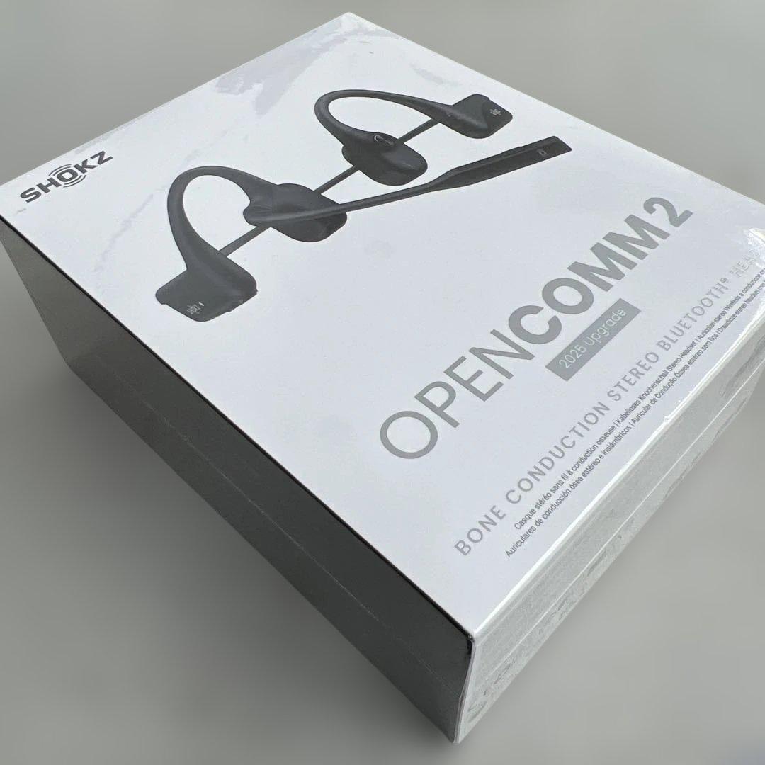 イヤホン 601199 Shokz OpenComm2 2025 Upgrade