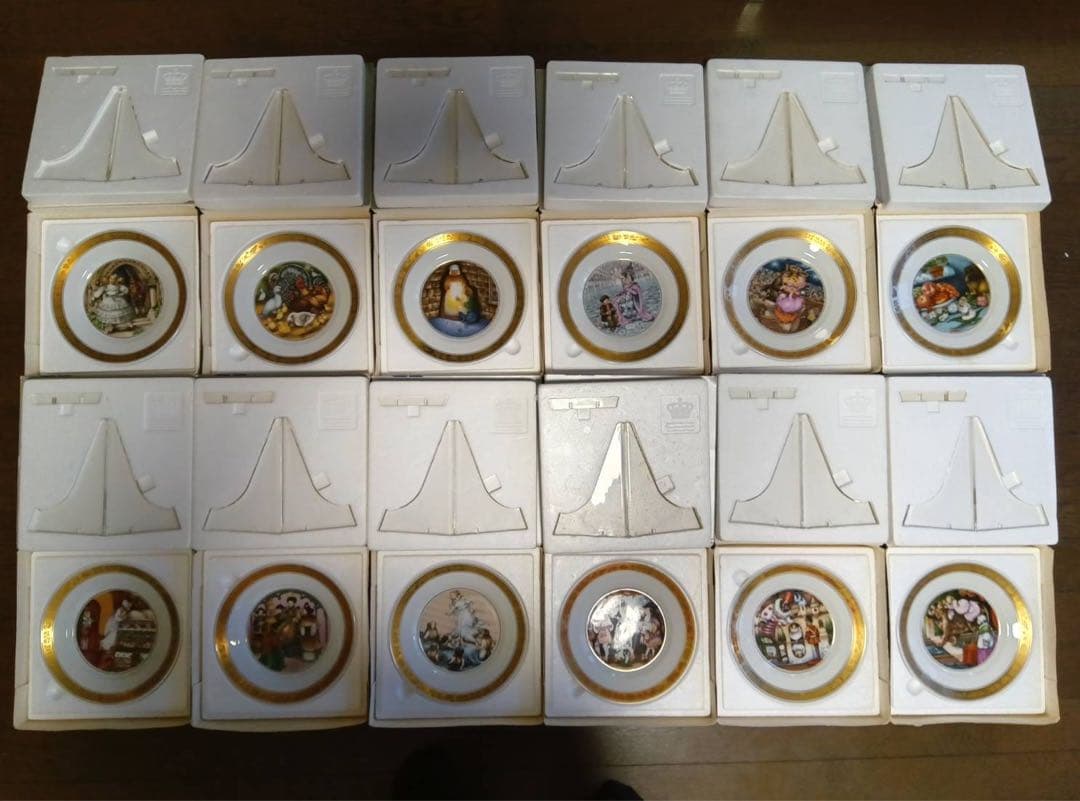 ★認定証つき★ ロイヤル・コペンハーゲン　1975年　アンデルセン 皿12枚