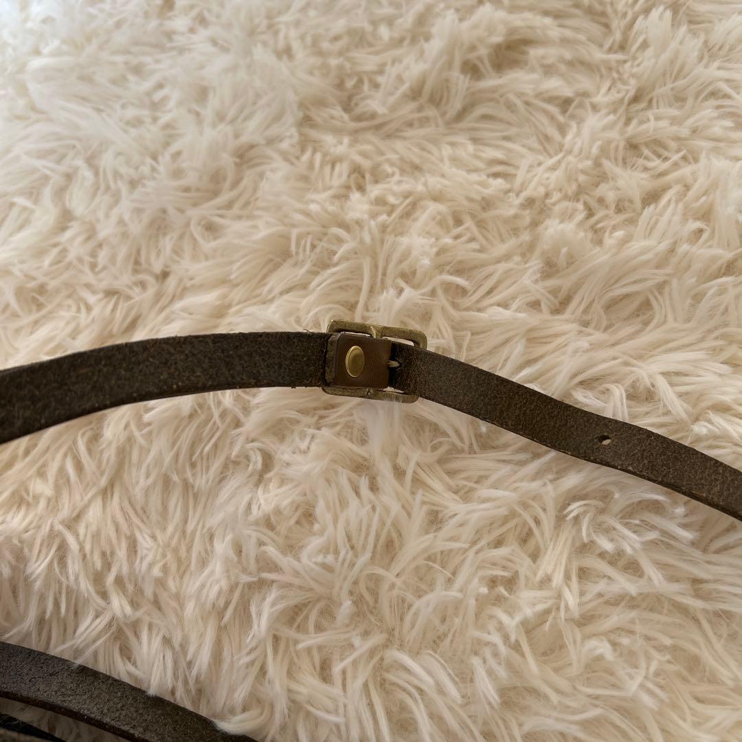 【レア美品】HERZヘルツ　CP 35 ふっくらショルダー グリーンベージュ