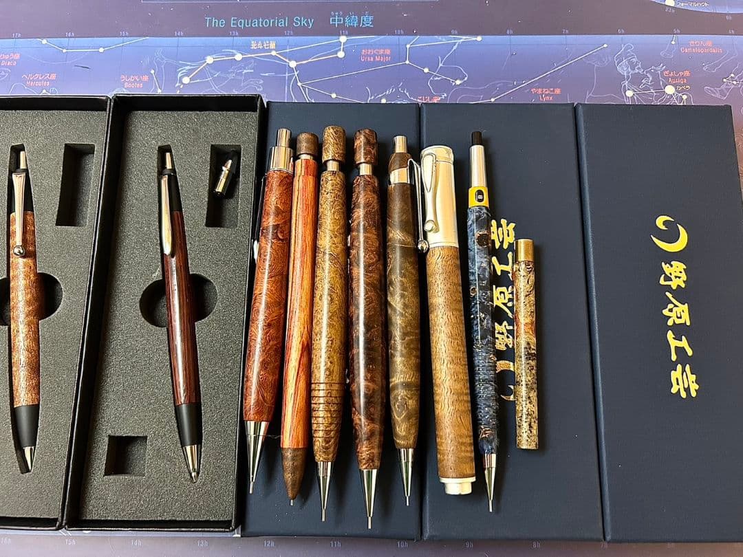 工房楔、野原工芸斑紋金具、クラフトエーなど文房具まとめ売り