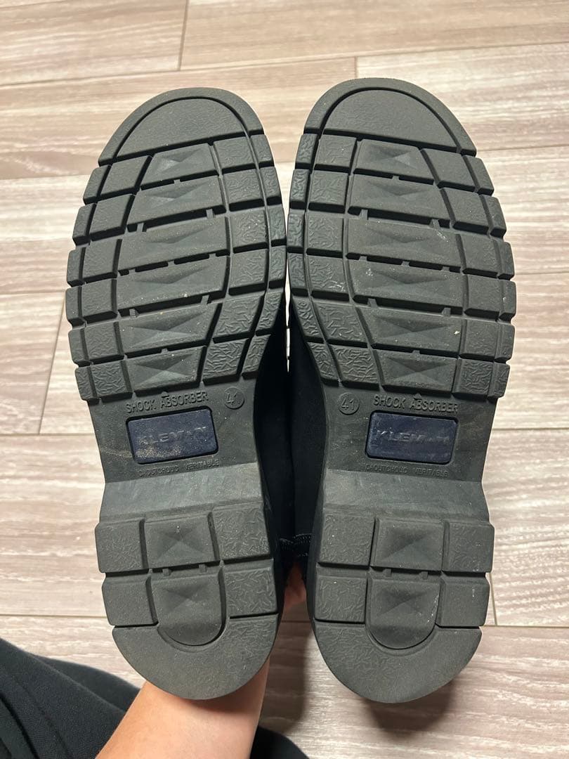 KLEMAN PADRE/クレマン　パドレ　チロリアンシューズ　ブラック41