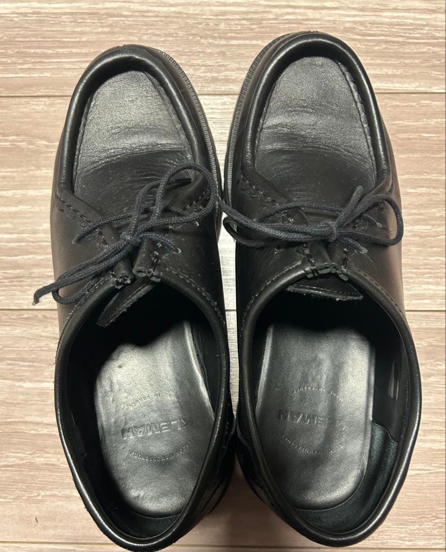 KLEMAN PADRE/クレマン　パドレ　チロリアンシューズ　ブラック41