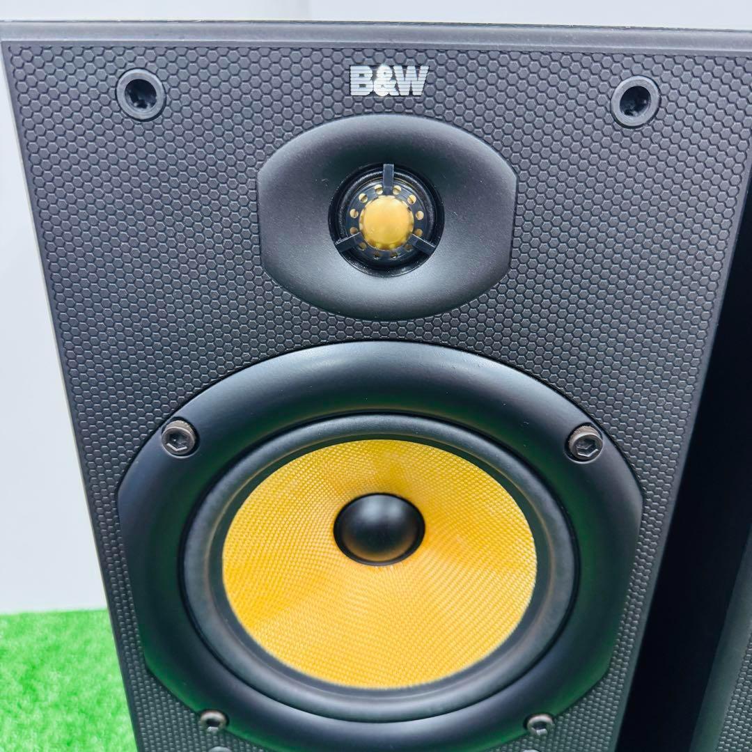 連番 B&W DM602 スピーカー スタンドセット ブックシェルフ型 美品★