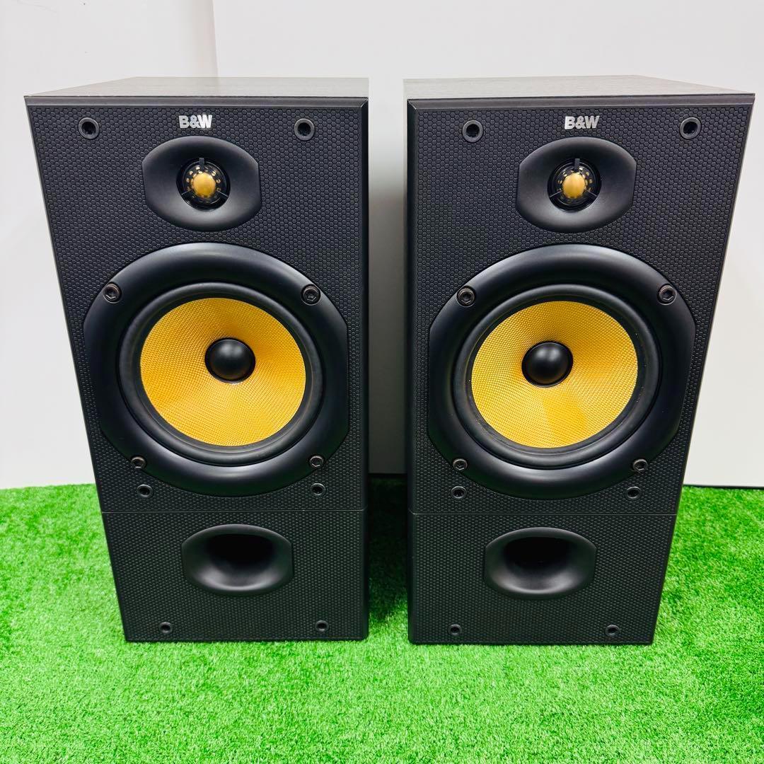 連番 B&W DM602 スピーカー スタンドセット ブックシェルフ型 美品★