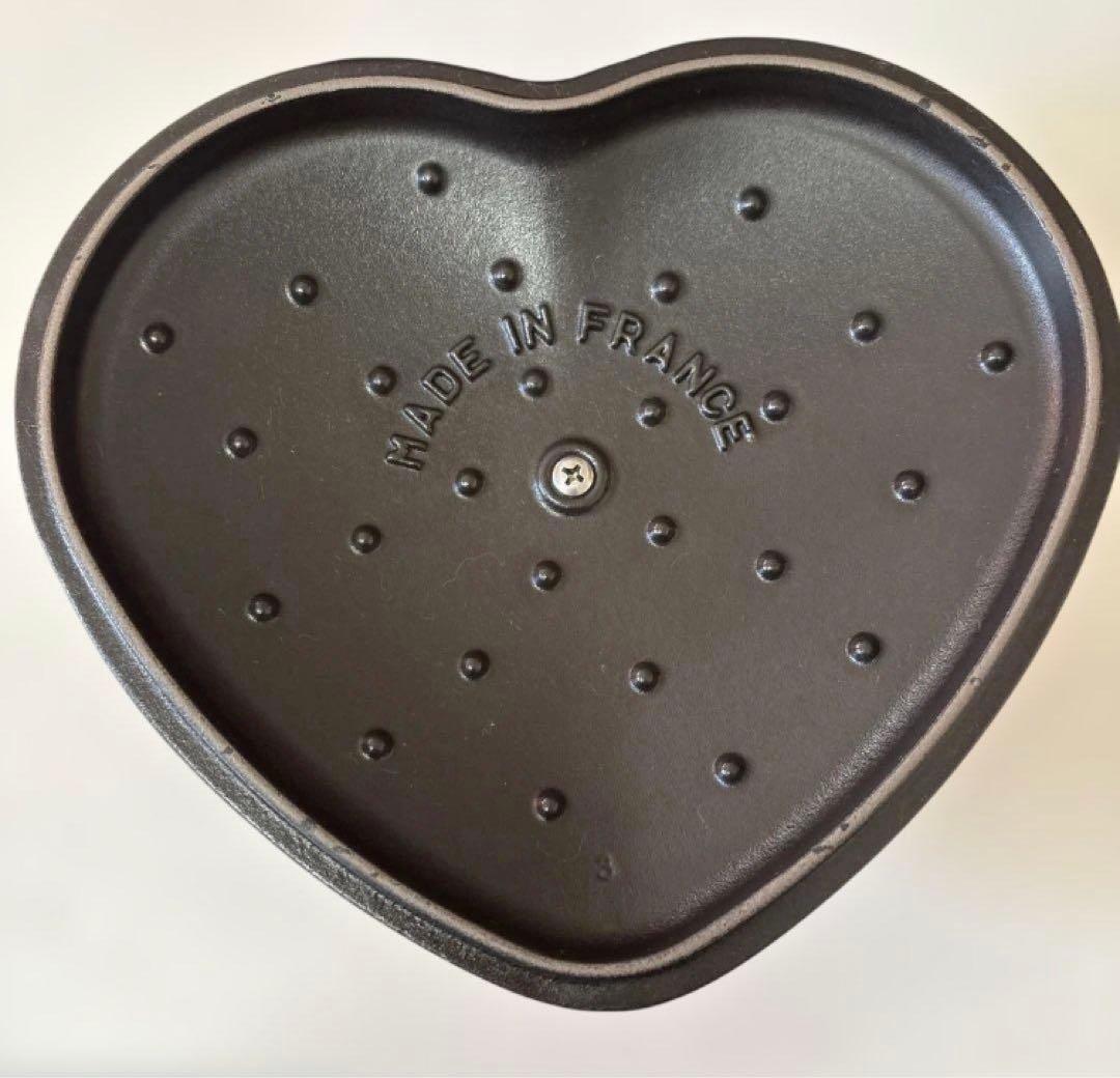 12/16まで✨️ストウブ鍋　ハート ココット 鍋 /チェリー 赤