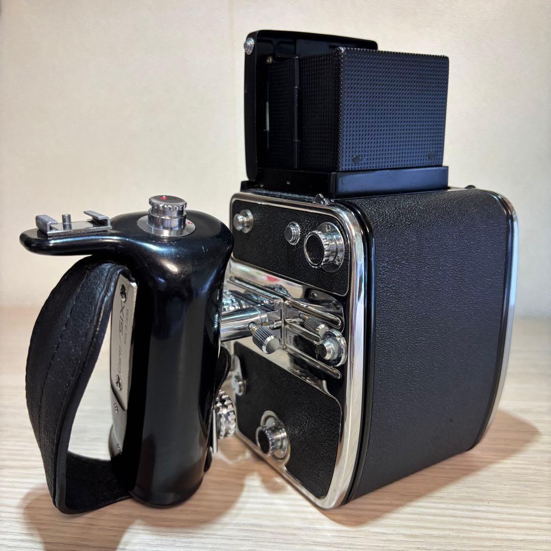 Kowa Six 中判フィルムカメラ 85mmレンズ+ハンドル+ケース付き