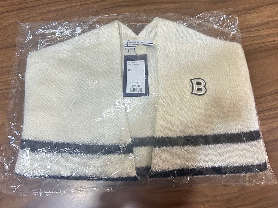 s*e様 ボーダーズアットバルコニー MOHAIR SHORT CARDIGAN