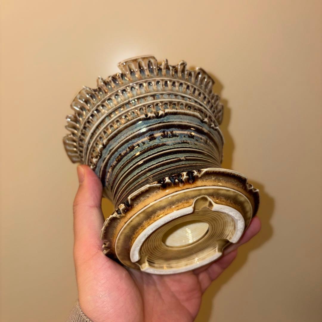 XL 植木鉢 作家鉢 アガベ グラキリス チタノタ オテロイ 笹の雪 帝冠 赤猫